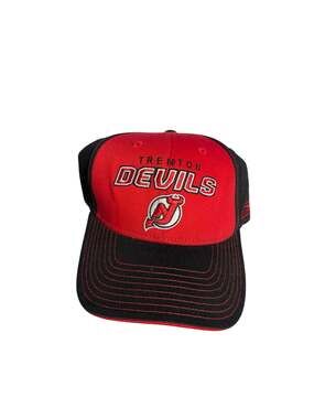 Vintage Trenton Devils ECHL Reebok RBK Face Off Hat